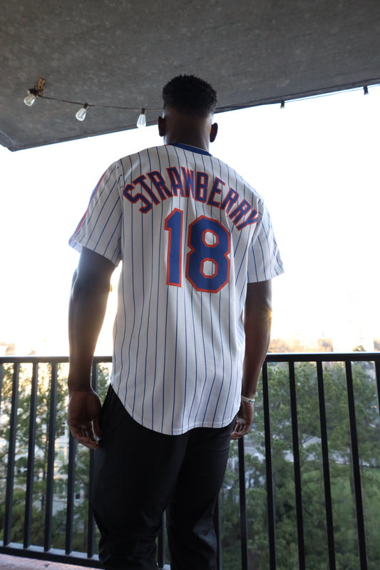 NIKE X METS THROWBACK JERSEY