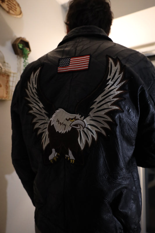 USA LEATHER JACKET 1 OF 1